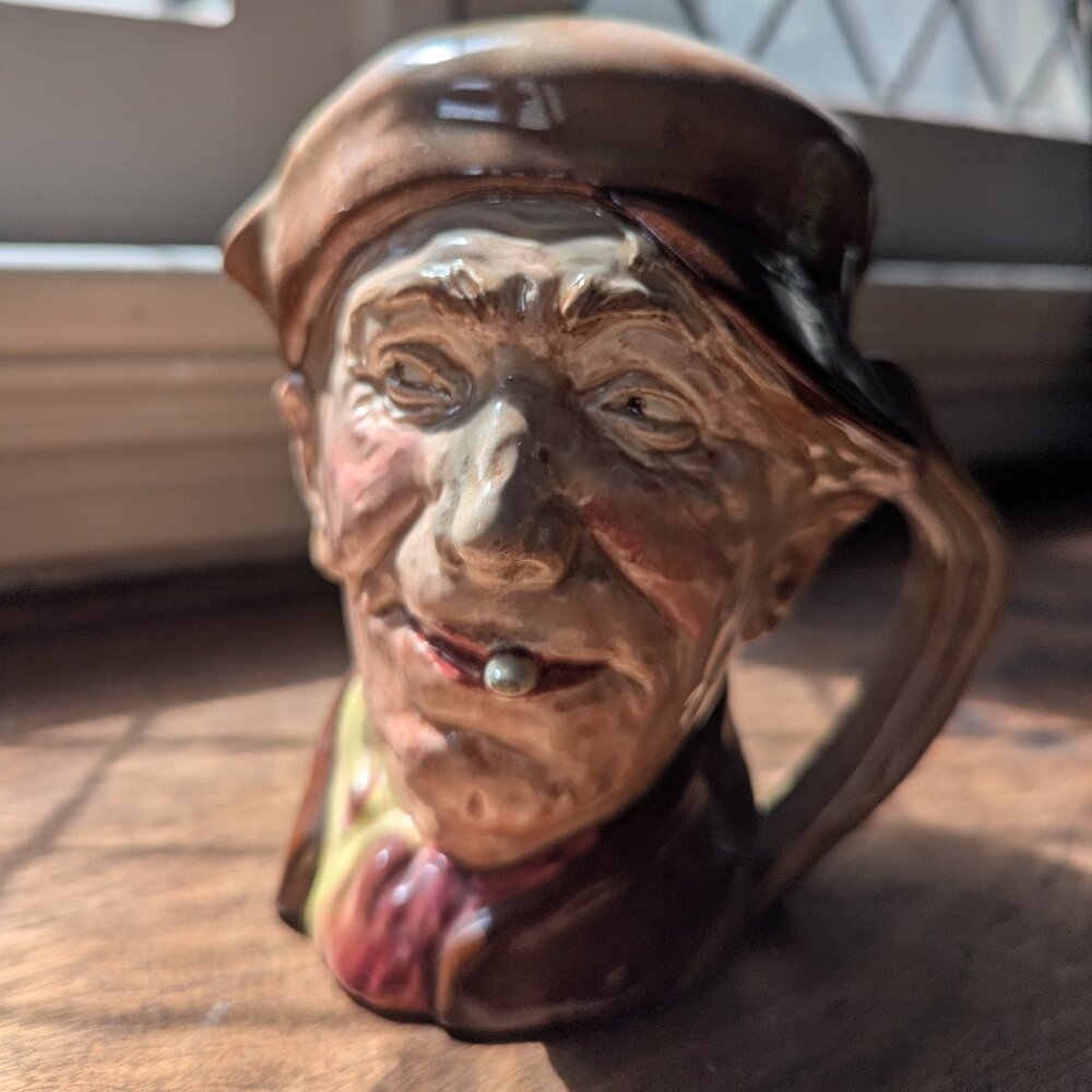 Royal Doulton Vintage 6 1/2" Toby Character Jug - Arry